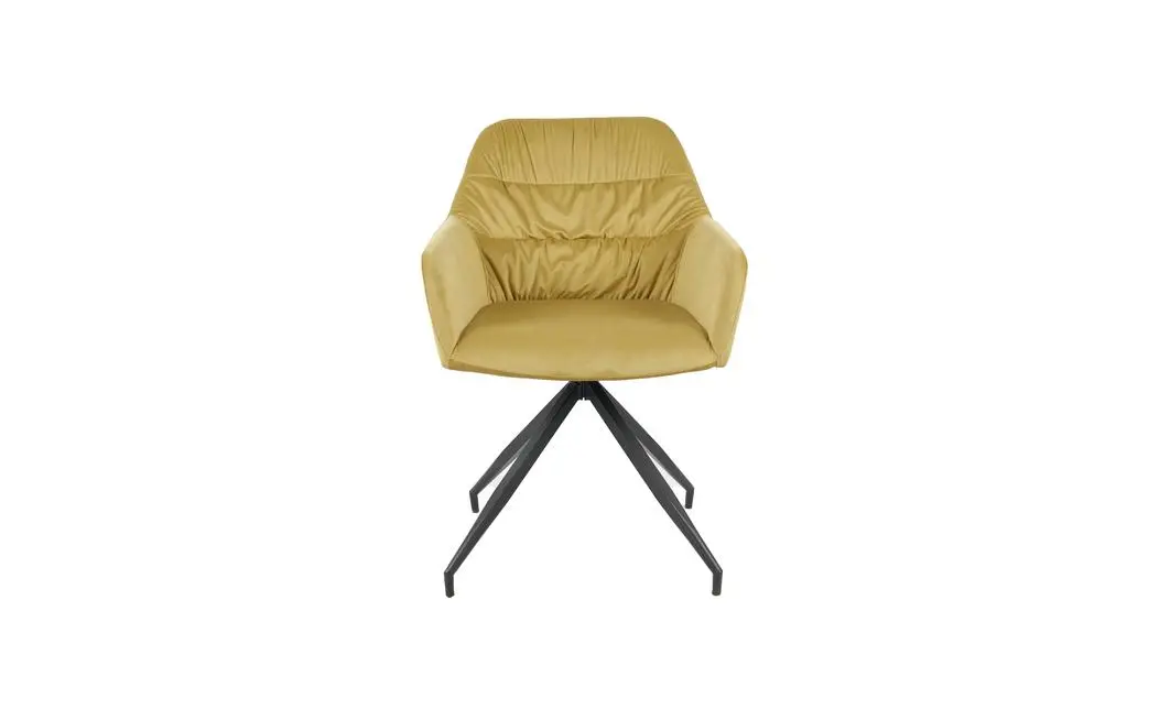 Scaun Living Tapitat KJC4345 Mustar 5