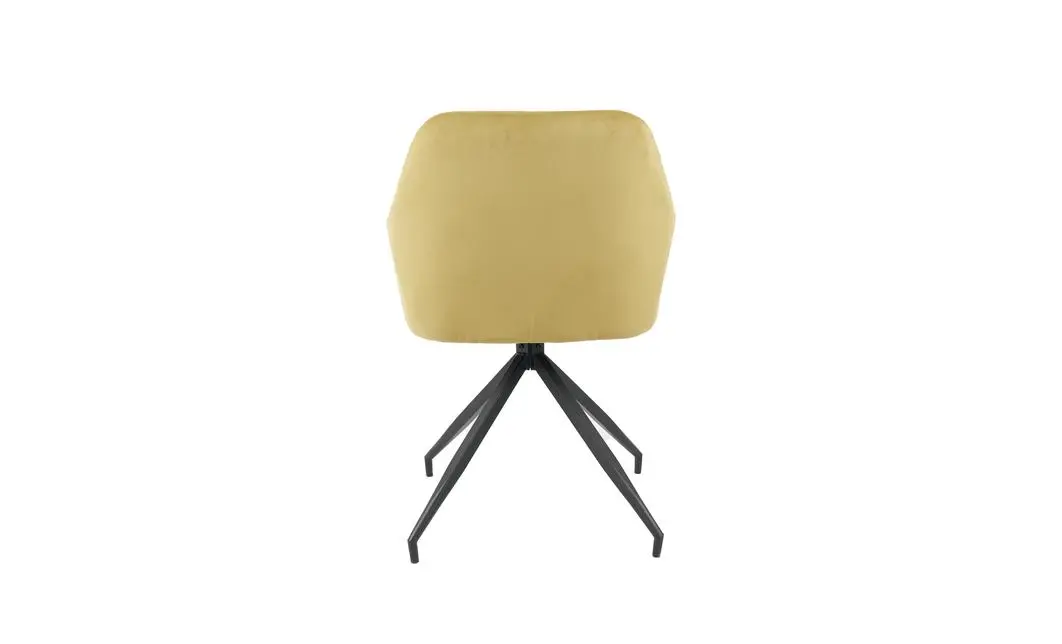 Scaun Living Tapitat KJC4345 Mustar 3