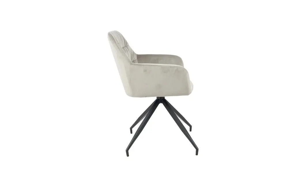 Scaun Living Tapitat KJC4345 Gri 5
