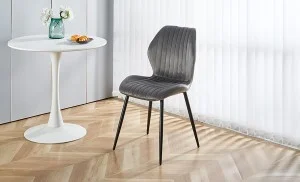Scaun Living Tapitat KJC104 Gri