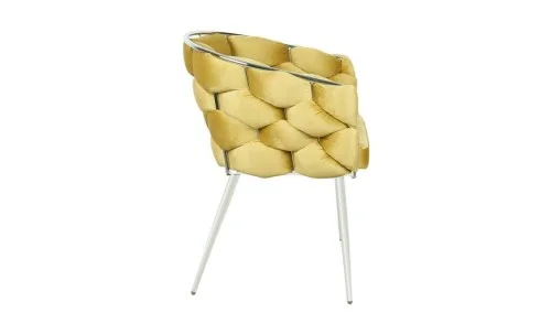 Scaun Living Tapitat KJC14 Mustar