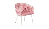 Scaun Living Tapitat KJC14 Roz 2