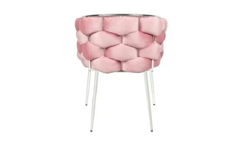 Scaun Living Tapitat KJC14 Roz