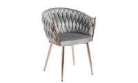 Scaun Living Tapitat KJC16 Gri 2
