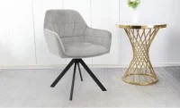 Scaun Living Tapitat KJC3846 Gri