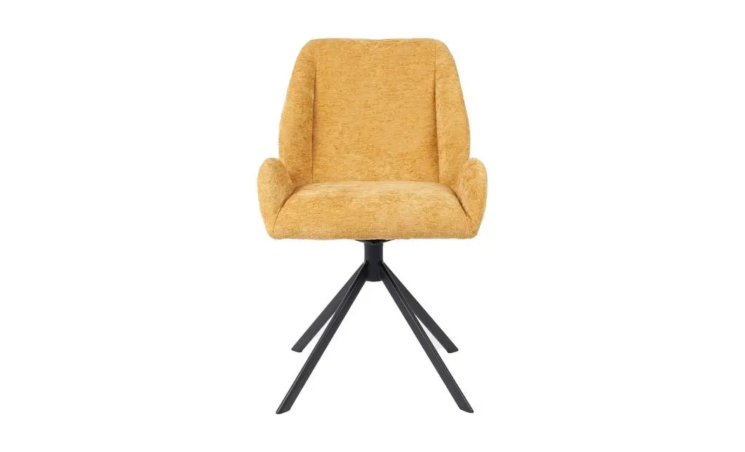 Scaun Living Tapitat KJC4347 Galben 2