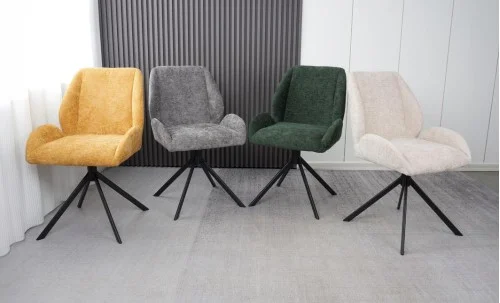 Scaun Living Tapitat KJC4347 Gri