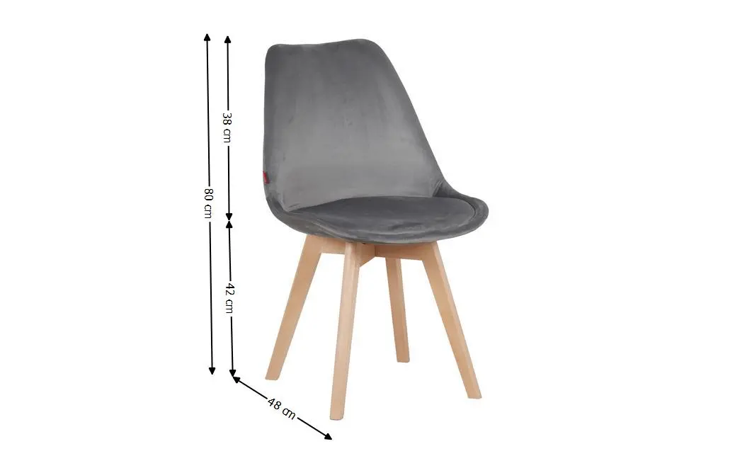 Scaun Living J901 Gri 1