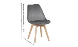 Scaun Living J901 Gri