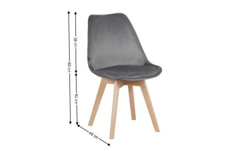 Scaun Living J901 Gri