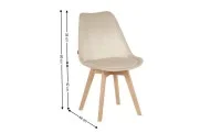 Scaun Living J901 Bej