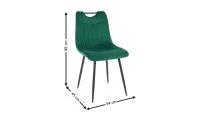 Set 4 Scaune KJC0358 Verde 2