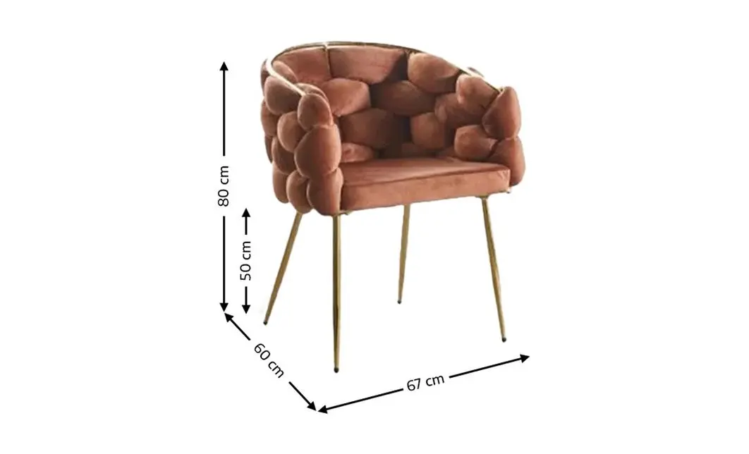 Scaun Living Tapitat KJC15 Maro 1