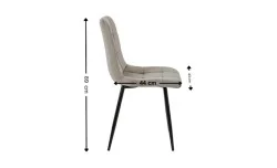 Scaun Living Tapitat KJC37 Bej