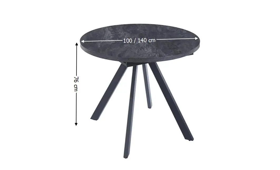 Set Masă Living Extensibilă Set Masă Extensibilă DTW0902MBE Gri cu 2 Scaune J265 Maro 3