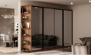 Dulap Personalizat Usi Glisante, 350 x 220 x 45