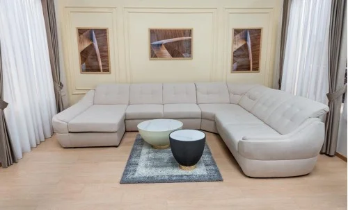 Colțar Extensibil Space XXL Bej - Vega 03 Stânga