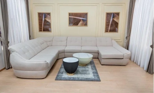 Colțar Extensibil Space XXL Bej - Vega 03 Dreapta