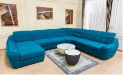 Colțar Extensibil Space XXL Turcoaz - Vega 25 Stânga