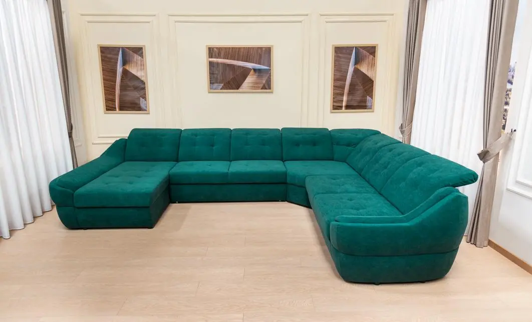 Colțar Extensibil Space XXL Verde - Vega 27 Stânga