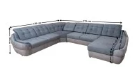 Colțar Extensibil Space XXL Gri - Vega 33/Vega10 Dreapta 2