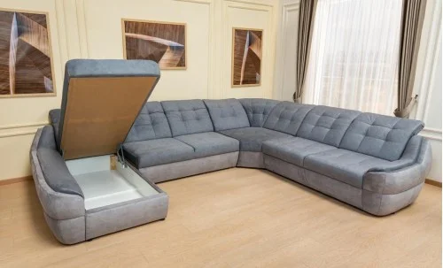 Colțar Extensibil Space XXL Gri - Vega 33/Vega 10 Stânga