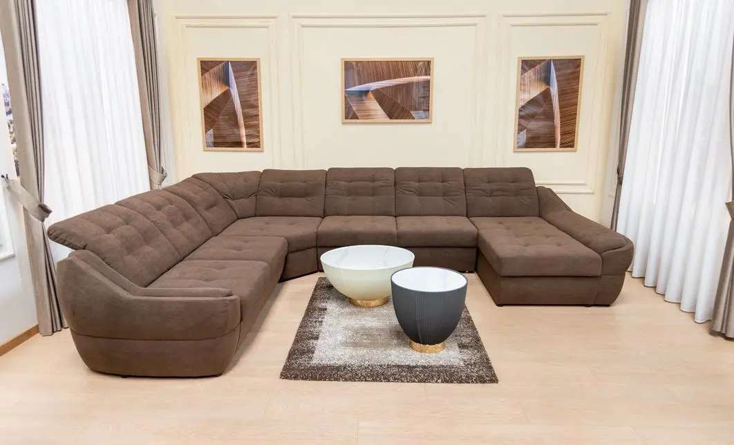 Colțar Extensibil Space XXL Maro - Vega 36 Dreapta