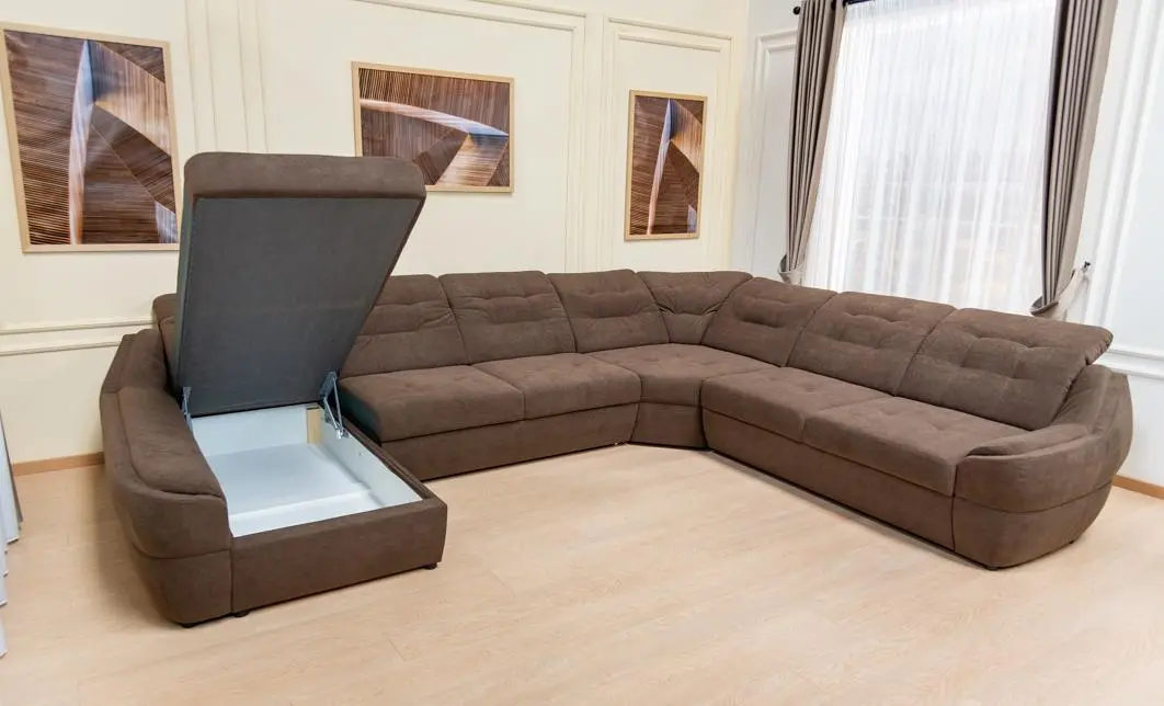 Colțar Extensibil Space XXL Maro - Vega 36 Stânga 6