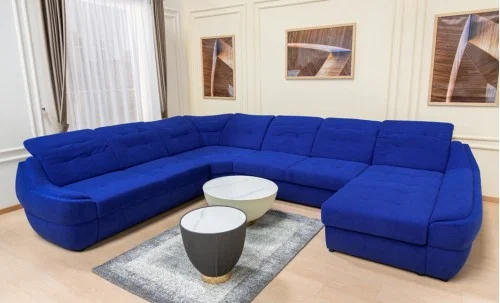 Colțar Extensibil Space XXL Albastru - Vega 38 Dreapta