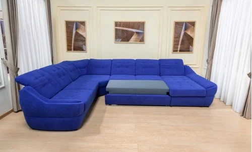 Colțar Extensibil Space XXL Albastru - Vega 38 Dreapta
