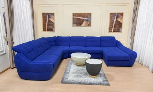 Colțar Extensibil Space XXL Albastru - Vega 38 Dreapta
