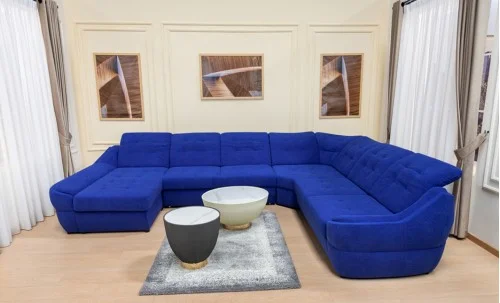 Colțar Extensibil Space XXL Albastru - Vega 38 Stânga