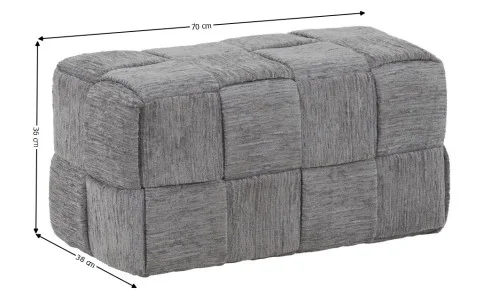 Taburet KJS030 Gri