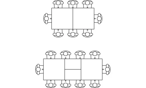 Masa Living Extensibila Corin 200 cm Gri
