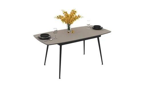 Masa Living Extensibila Yense 125 cm Gri Lagun