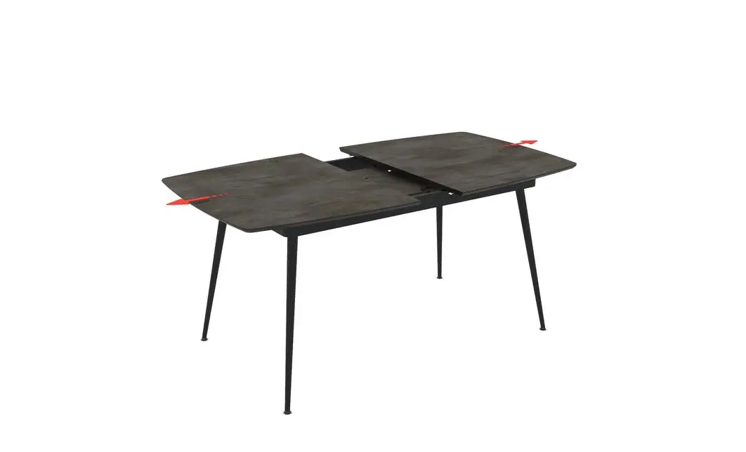 Masa Living Extensibila Yense 125 cm Gri 7