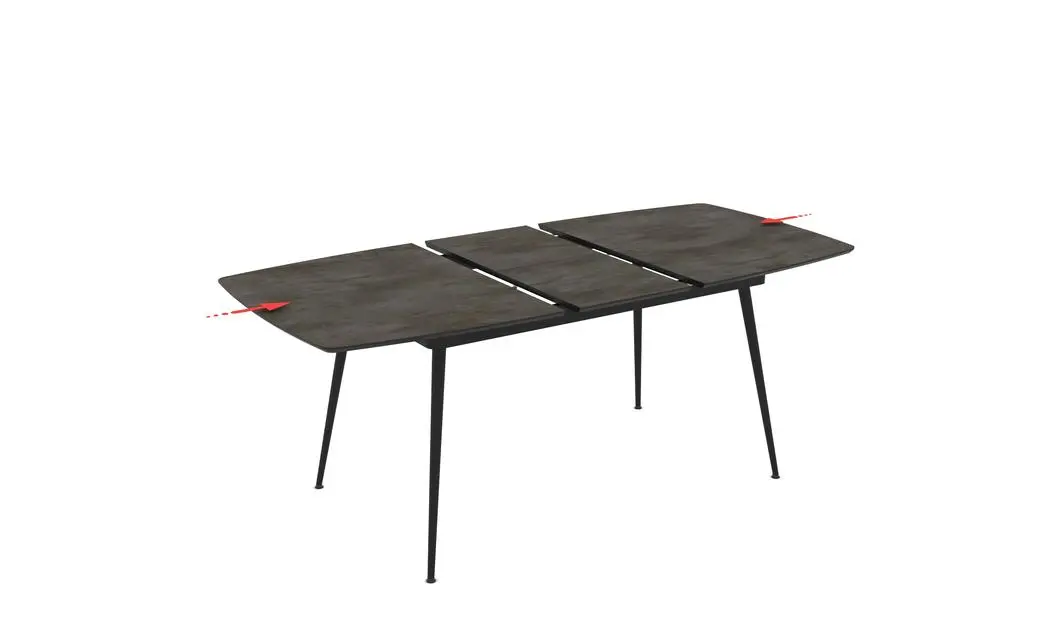 Masa Living  Extensibila Yense 145 cm Gri 8
