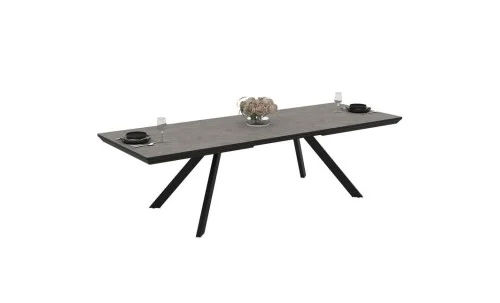 Masa Living Extensibila Corin 200 cm Gri
