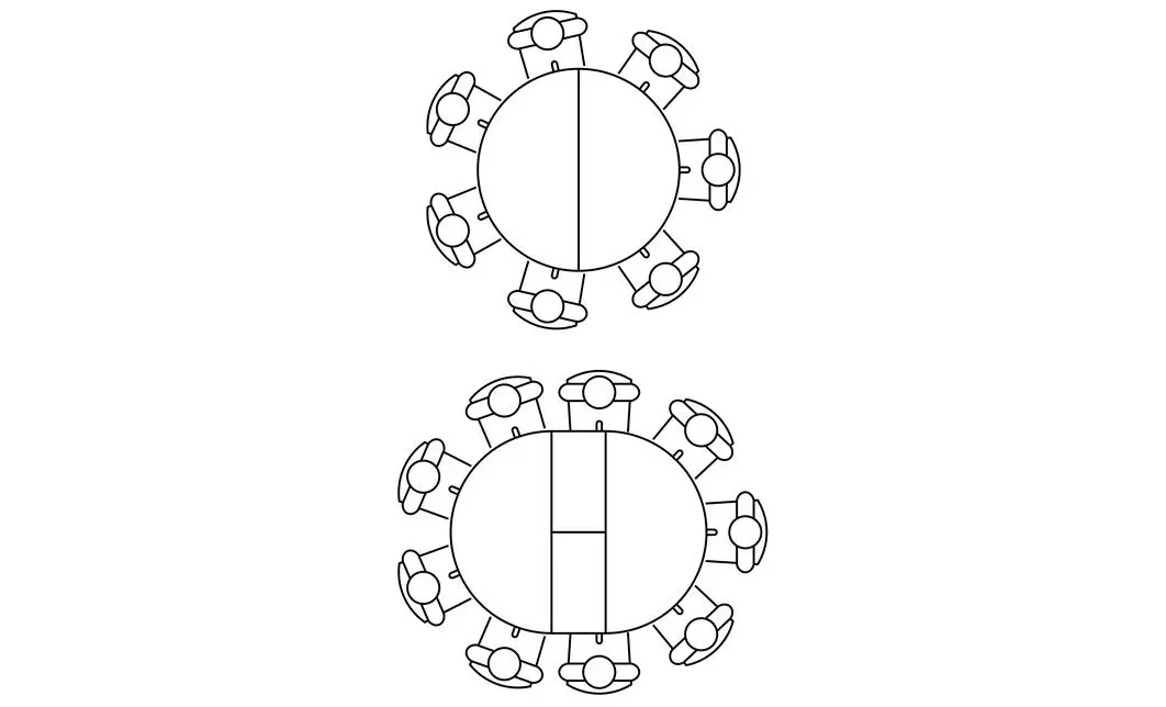 Masa Living Extensibila Dobok 110 cm Gri 4