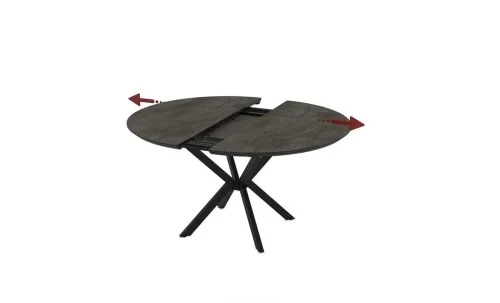 Masa Living Extensibila Dobok 110 cm Gri