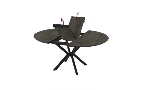 Masa Living Extensibila Dobok 110 cm Gri