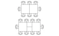 Masa Living Extensibila Mona 250 cm Gri 6