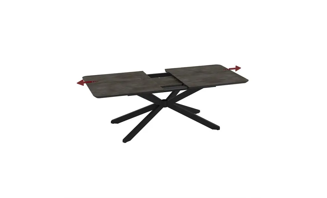 Masa Living Extensibila Mona 250 cm Gri 2