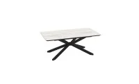 Masa Living Extensibila Mona 250 cm Alb 5
