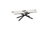 Masa Living Extensibila Mona 250 cm Alb 6