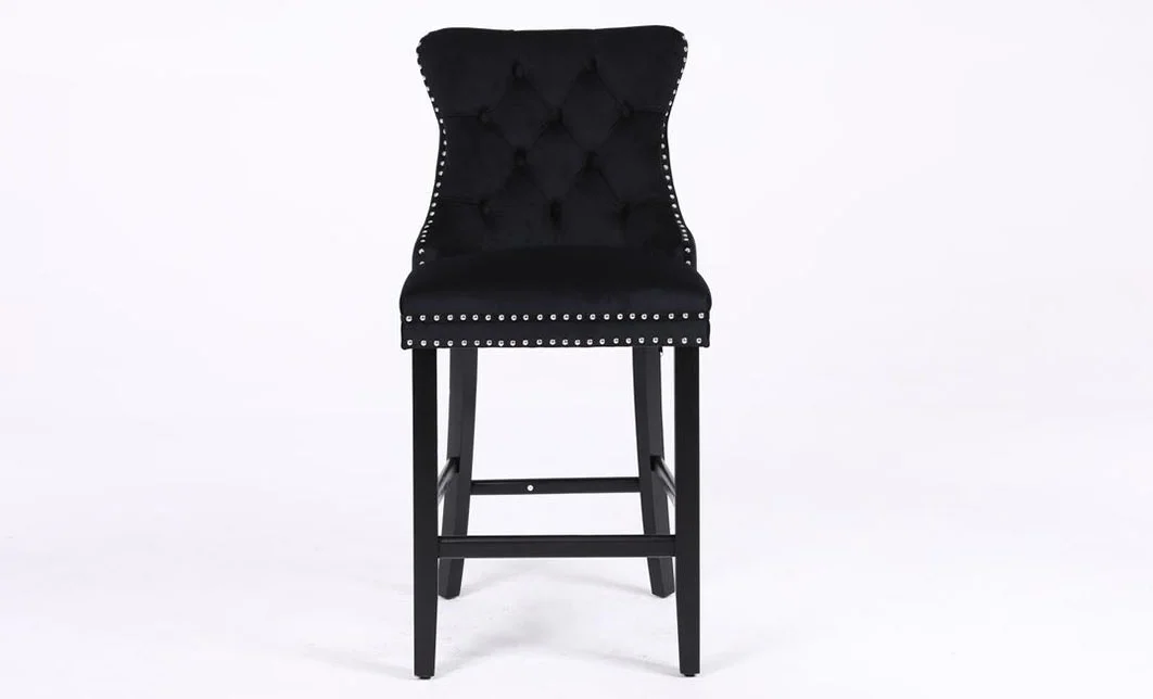 Scaun Bar KJC10177 Negru 4
