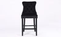 Scaun Bar KJC10177 Negru 4