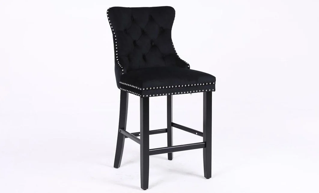 Scaun Bar KJC10177 Negru 5