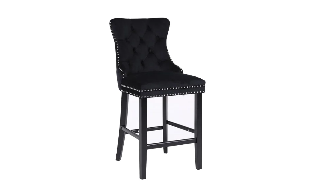 Scaun Bar KJC10177 Negru