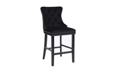 Scaun Bar KJC10177 Negru